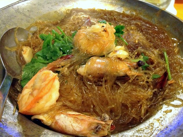 Baked Prawns with Glass Noodles