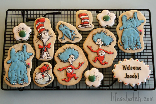 Dr. Seuss Cookies.
