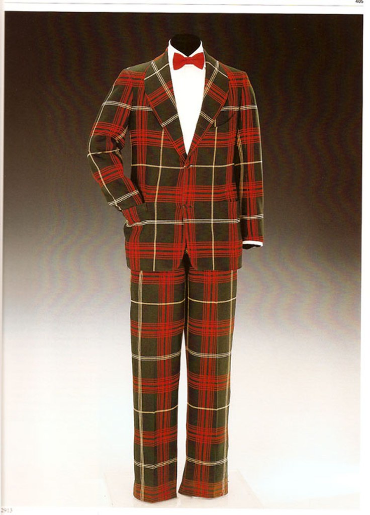 Hunting MacLeod tartan tweed suit
