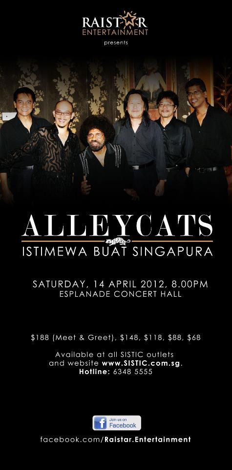 Konsert Alleycats Istimewa Buat Singapura