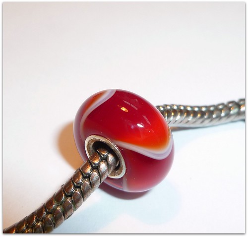 Red Dillo by Luccicare - Handmade Glass Beads!