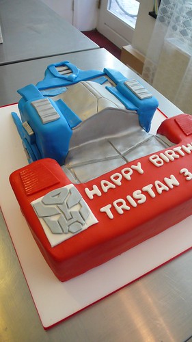 Optimus Prime Cake by CAKE Amsterdam - Cakes by ZOBOT
