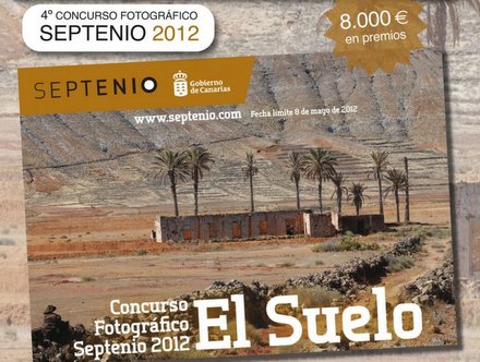 Cartel promocional del concurso Septenio 2012