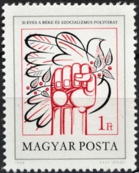 Známka Maďarsko 1978, Mier a socializmus