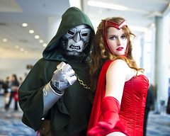 Wondercon 2012 – Dr. Doom & Scarlet Witch