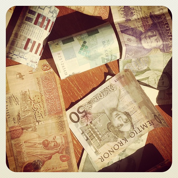 So much foreign #money that needs to be exchanged - #febphotoaday