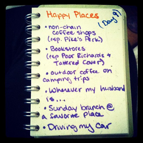 #30lists #day9 happy places