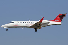 Z) Manhattan Jet Charter Learjet 45XR G-SNZY BCN 26/02/2012