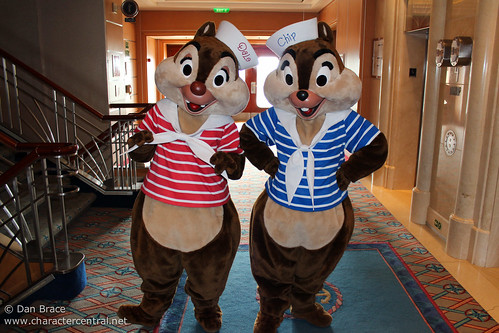 Meeting Sailor Chip and Dale