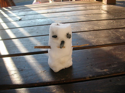 Feb 20 2012 Snow Day Cal's snowman (2)