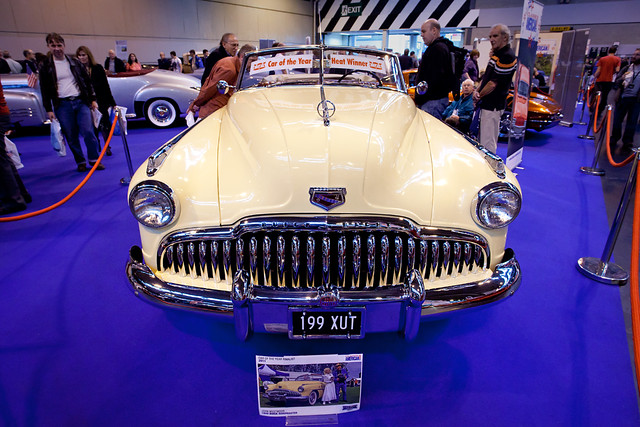 1949 Buick Eight Roadmaster seen at The Footman James Classic Motor Show