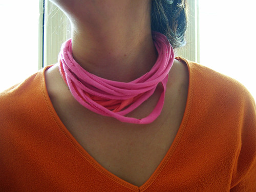 pink and orange stringies