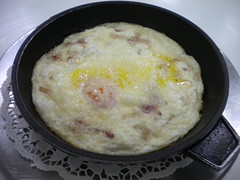huevos al plato con crema Lorena 524