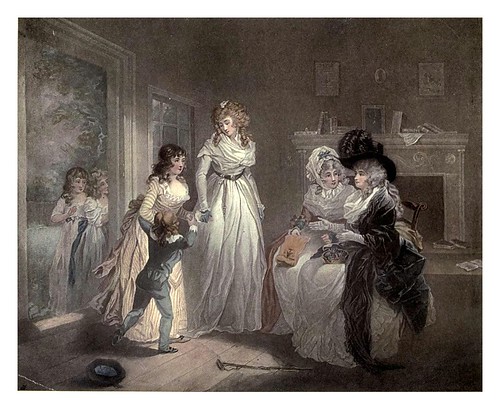 011-Una visita al internado 1789-George Morland-Old English colour prints 1909-Charles Holme