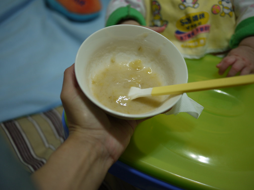 20120206-03香蕉泥+桂格米粉