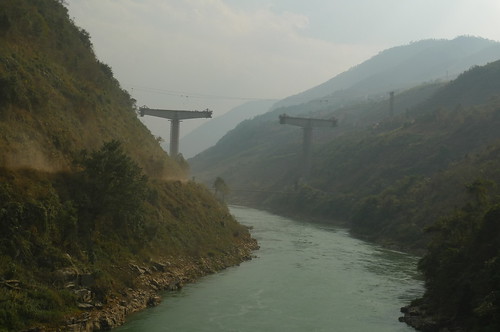 Mekong River Bridge - S323 - Yunnan, China