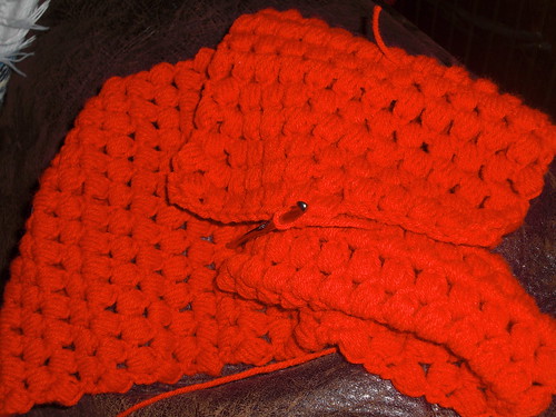 Crochet Red and bright  by Me