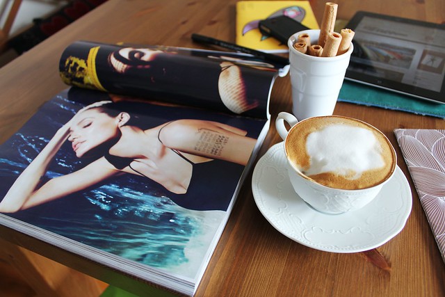 Angelina Jolie, Vogue Türkiye, kahve keyfi