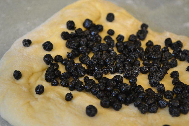 Wild Blueberry and Agave Challah