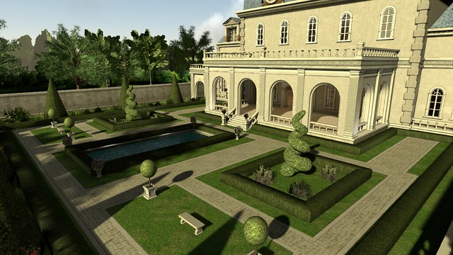 PlayStation Home_French Chateau