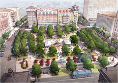San Jacinto Plaza in the future (via Plan El Paso)