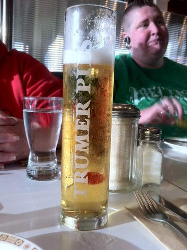 At Saul's & LOVING this pilsner glass!