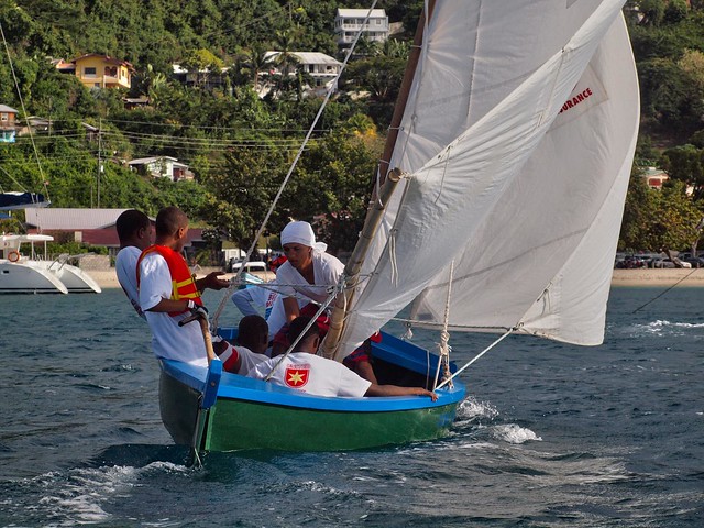 Grenada Sailing Festival Work Boat Regatta 2012