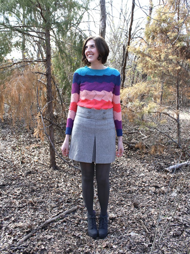 Blogging for Confidence #10 - A Week of Colorful Sweaters — One Social Girl