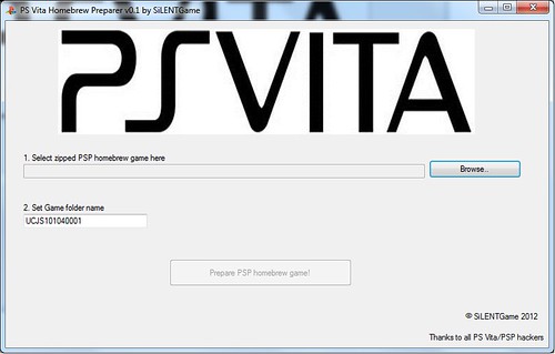 PS Vita Homebrew Preparer