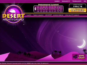Desert Nights Casino Lobby
