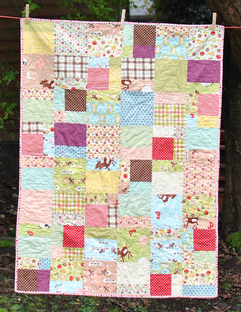 Baby girl quilts from Farm Fresh
