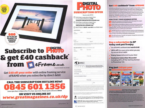 FREE Frames (with Digital Photo magazine) by eFRAME.co.uk