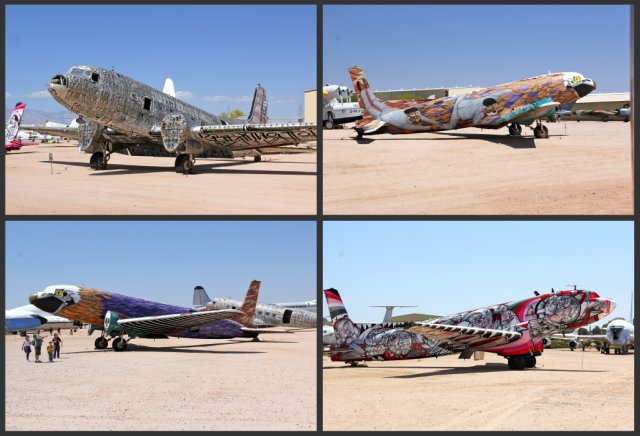Painted Planes collage