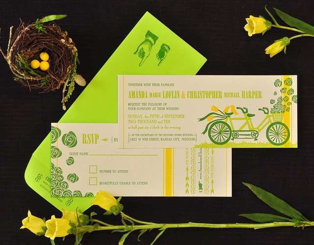 perforated wedding invitations rsvp