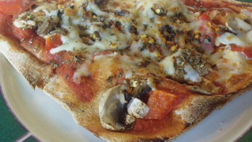 Meal 2 - Veggie Pita Pizza by SharonHayesDotCom