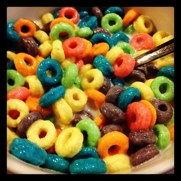 I love a colorful breakfast in the morning!