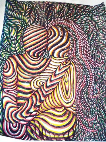 Surrealism Psychedelic Drawing