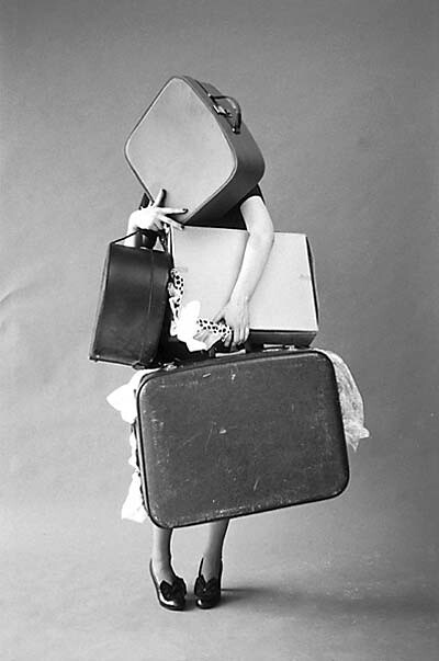 girl suitcase