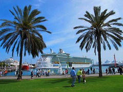 Fotos del Trasatlantico Independence the Seas, en el Puerto de la Luz y de Las Palmas. Gran Canaria