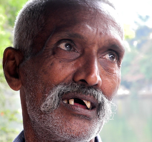 Portrait in Kandy - Sri Lanka - 2012 (by Queenie)