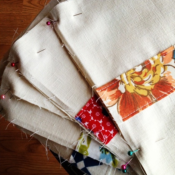 Handmade Upcycled Drawstring Bags