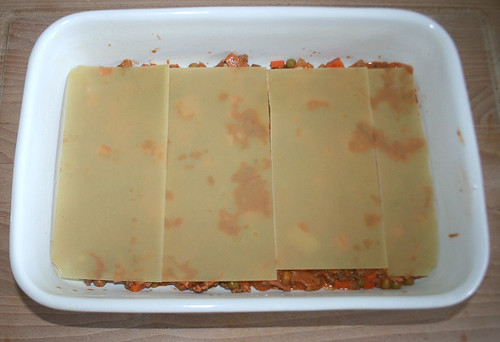35 - Lasagneplatten darüber / Add lasagne sheets