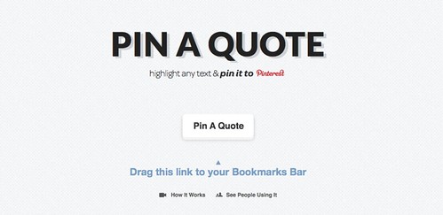 Pin A Quote | Highlight Any Text, Pin It On Pinterest