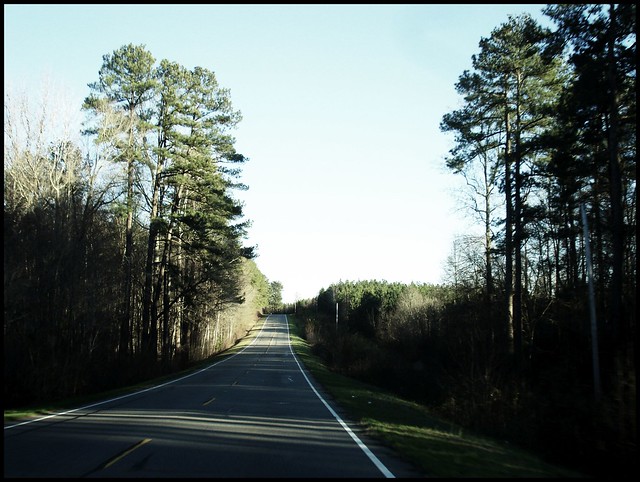 country road near cameron nc