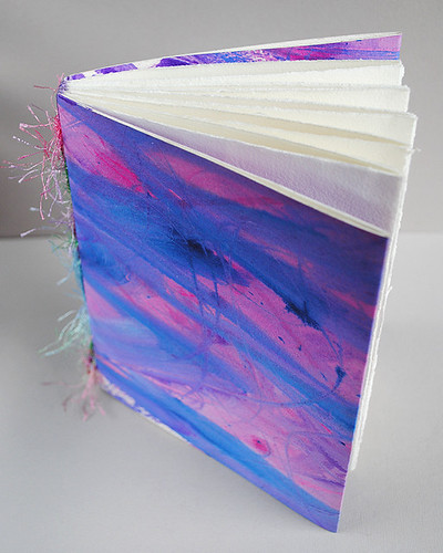Purple Ink and Gesso Book 3
