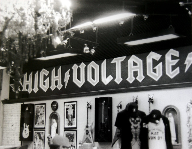High Voltage Tattoo Hollywood Ca Shot on 35mm TMax 400iso film
