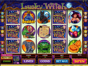 Lucky Witch Slot Machine