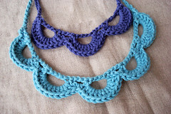 Crochet necklacet
