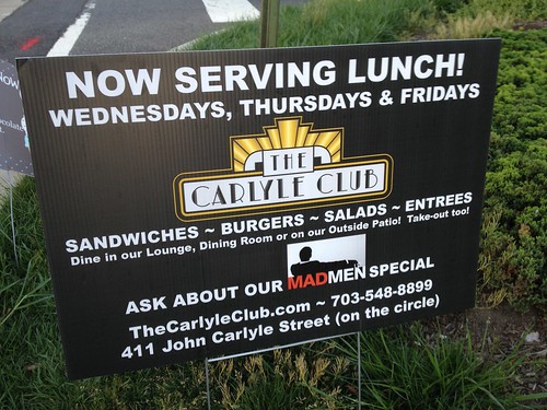 The Carlyle Club - Now Serving Lunch!