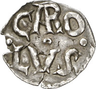 Charlemagne Denarius reverse